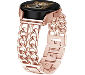 20mm 22mm Watchbands For Samsung Galaxy watch 6 5 4 Classic Metal Luxury bracelet Amazfit Bip 5/Bip3 pro/Balance/GTS/GTR 4 strap