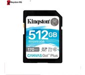 Kingston Canvas Go! Plus SD Card 256GB 128GB 64GB memory card Class10 cartao de memoria SDHC SDXC 4K video carte sd For Camera