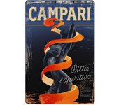 Campari Metal Tin Signs Martini Wall Decoration Plaque Vintage Art Poster Iron Painting for Man Cave Home Cafe Garden Club Bar