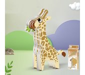 Animal 3D Paper Puzzle For Kids Educational Montessori Toys Funny DIY Manual Assembly Three-dimensional Model Toy For Boy Girl