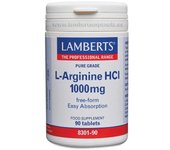 Lamberts L-arginine Hci 1000mg 90 Tabletas Tableta