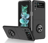 For Galaxy Z Flip 3 4 5 Case Shockproof Armor Magnet Ring Kickstand Bracket Back Cover Case For Samsung Galaxy Flip 1 2 5G Cases