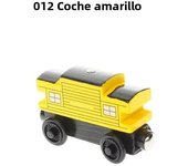 Magnetic Wood Train Toys Wooden Train Accessories Anime James Locomotive Model Car Toy for All Brands Tracks Kid Christmas Gifts