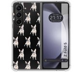 Funda Silicona Antigolpes para Samsung Galaxy Z Fold 5 5G diseño Perros 12 Dibujos