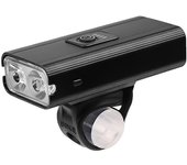 Nuevo faro para bicicleta 2*T6 con carga USB, pantalla eléctrica inteligente, luz para montar en bicicleta al aire libre, resistente al agua