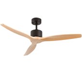 Ventilador de Techo Silencioso 3 Aspas 55W de Potencia | Modelo Nebraska de Dayron | Ventilador de Techo con Mando a Distancia y 6 Velocidades Controlables