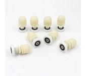 8pcs Shower door rollers runners wheels pulleys Diameter of the wheel ( 20MM-27MM) shower room pulley