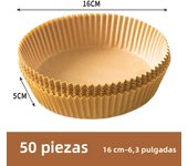 Air Fryer Paper Airfryer Disposable Containers Airfryer Baking Paper Non-Stick Disposable Paper Liner Barbecue Plate