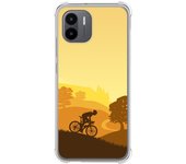 Funda Silicona Antigolpes compatible con Xiaomi Redmi A2 diseño Ciclista Dibujos