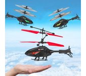Rc Helicopters Drone LED Mini Rc Dron Remote Control Induction Hovering Gesture Control Suspension 2Ch Aircraft Fall-Resistant