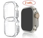 Watch Case for Apple Watch Ultra 49MM Series 8 7 SE 6 5 4 3 2 45MM 41MM 44MM 40MM Transparent Cover Apple Watch Screen Protector