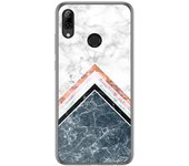 Tumundosmartphone Funda Gel Tpu para Huawei P Smart 2019 / Honor 10 Lite diseño Mármol 05 Dibujos