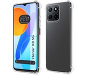 Tumundosmartphone Funda Silicona Antigolpes Transparente Huawei Honor X8 5G