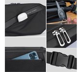 MARK RYDEN Crossbody Bag Mini Men Waterproof Male Fanny Pack Fits in 7.9inch Ipad