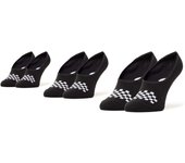 Calcetines Vans Classic Canoodle Pack 3 para mujer en color negro