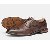 Size 7~13 Brogue Dress Shoes Man Wedding Leather Social Shoe Male