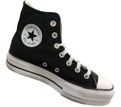 Converse PLATAFORMA HI NEGRA - Calzado Zapatilla - Mujer - Estilo Moderno