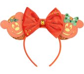 Newest Disney Mickey Mouse Ears Headband Kid Adult Festival Party Sequins 5" Bow Headband Women Baby Girl Party Hair Accessories