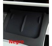 Wireless Charging Silicone Pad For Tesla Model 3 Y Carbon Fibre Central Control Charger Protector Cover Non-Slip Mat Accessories