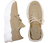 Ruibao Zapatos Zapatillas de deporte para mujer con cordones y parte superior baja, zapatos deportivos para correr, antideslizantes, ligeros, cómodos, de malla, zapatos para caminar, zapatos de gimnasio para mujer