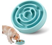 Pet Dog Slow Feeder Bowl Fun Non Slip Anti-Gulping Slower Food Feeding Dishes Eco Dog Bowl for Large Medium Small Dogs Puppy