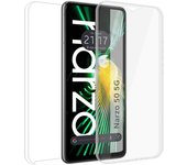 Funda Doble Transparente Pc + Tpu Full Body 360 para Realme Narzo 50 5G