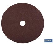 Disco fibra 115 mm. - grano 60   caja 25 unid.