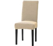 TEXLOVA-Fundas Sillas De Comedor Pack 4, Fundas Sillas Ajustables, Súper Elástica, Universal, Fácil De Instalar, Lavables, para Comedor Sala Cocina,