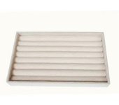 Organizador de joyas para anillos - Beige Blanco