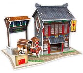 DAM. Puzle 3D WORLD STYLE CHINA HOTEL QILU 17x11x10cm.