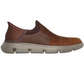 Skechers 205067_CDB Zapatos deportivos para hombre marrones en piel 81988