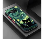 Van Gogh Art Cute Kitty Phone Case for Xiaomi Poco X3 NFC X3 Pro F3 M5 M5s X4Pro 5G X4 GT C40 X5Pro 5G Cover