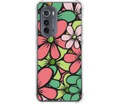 Funda Silicona Antigolpes para Motorola Moto Edge 30 5G diseño Flores 02 Dibujos