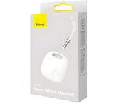 Baseus home intelligent t2 pro keychain wireless key and other object finder bt 5.0 white (fmtp000002)