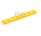 50pcs Moc Tiles Plate 1x8 3460 Short Piece DIY Enlighten Building Block Bricks Compatible with Assembles Particles Toys