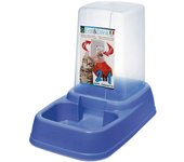 Tolva antideslizante con comedero y bebedero grande GP (3.7 l) Color surtido
