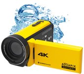 Aquapix WDV5630 Videocámara manual 13 MP 4K Ultra HD Amarillo