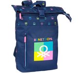 MOCHILA SOLAPA PARA PORTATIL 15,6'' BENETTON "COOL"