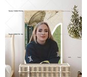 1PC Singer A-Adele Poster Self-adhesive Art Waterproof Paper Sticker Coffee House Bar Room Wall Decor