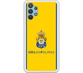 Funda original compatible con Samsung Galaxy A32 - Las Palmas Escudo Color Fondo Amarillo
