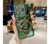 Stand Magnetic Phone Case for Honor X7 X8 X8B 90 X9 200 Lite X9A X6 90 Lite Huawei Y9 Prime 2019 Transparent Cover