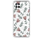 Tumundosmartphone Funda Silicona Antigolpes Realme 8 5G/Narzo 30 5G Flores 01