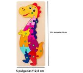 Wooden Puzzles for Kids,  Number Puzzle,  Dinosaur Puzzles and Animal ,Traffic,Characte Jigsaw Toys for Boy Girl Ideal Gift, 1-6