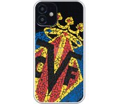 Funda original compatible con iPhone 12 Mini - Villarreal mosaico