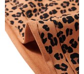 Sudadera para Niños con Estampado de Leopardo Ropa Infantil Color Coñac Claro