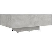 vidaXL Mesa de centro madera contrachapada 85x55x31 cm Blanco, Negro, Roble Sonoma Mesita de Salón o Comedor o Auxiliar Mesa de Café Meuble Salón