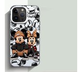 Disney Mickey Minnie Mouse Phone Case for iPhone 14 Plus XR X 13 Pro Max 12 Mini 11 Pro XS Max 7 8 Plus 15 Cover