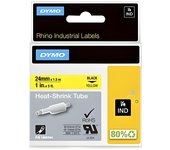 DYMO 24mm RHINO black on yellow - Cintas para impresoras de etiquetas (Caja, Bélgica)