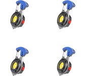 Portable LED Flashlight Mini Rechargeable Multifunctional Work Light Keychain Small Pocket Lights For Outdoor Camping Car Light