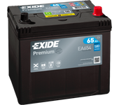 Batería de coche Exide EA654 Premium. 12V - 65Ah/580A (EN) Caja D23